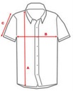 MARC O'POLO Pánska košeľa krátky rukáv kockovaná KMP11 Rukáv krátky rukáv
