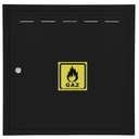 DRZWICZKI GAZOWE DRZWI REWIZYJNE 50x100 CZARNE