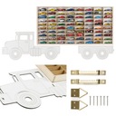 Полка для Resoraki Matchbox/ Hot Wheels - деревянные