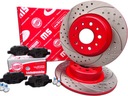 Диски, колодки, задние для Alfa Romeo GT 156 02-06