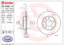 DISCOS BREMBO PARTE DELANTERA MAZDA PREMACY 