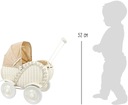 Prútený kočík pre bábiky - Caroline / Small Foot Séria Wózek dla lalek