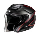 HJC F31 Ludi Черный/Красный XL мотоциклетный шлем с открытым лицом