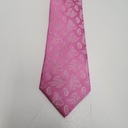 Krawat William Hunt jedwab Wzór dominujący logo