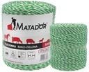 Плетеная веревка 100 кг для пастухов, лошадей, кабанов, быков, зеленая, 500 м.