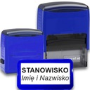 WAGRAF B2s ШТАМП ДЛЯ 4 СТРОК НАЗВАНИЯ КОМПАНИИ ОФИСНЫЙ ДИЗАЙН + ЛАСТИК