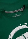 Pánske tričko Pitbull Scratch T-Shirt Bavlna Potlač Klasické tričko Dominujúca farba zelená