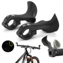 ВЕЛОСИПЕДНЫЕ РУЧКИ ЭРГОНОМИЧНЫЕ РУЧКИ ДЛЯ РУЛЯ ВЕЛОСИПЕДА MTB, ЧЕРНЫЕ