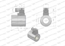 Cievka rozdeľovača elektroventilu W-E12DVS6/2-80L. W-E12DVS3/2-80L 12V DC 48W Katalógové číslo dielu W-CEW12VDC-80