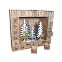 АДВЕНТ-КАЛЕНДАРЬ С ОТКРЫВАЮЩИМСЯ СВЕТОДИОДНЫМ ОКНОМ CH