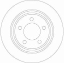 TRW DISQUES PLAQUETTES ARRIÈRE MAZDA 5 CR19 CWphoto 12