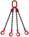 Строп цепной 4C 8-8 DOR=4,25Tдлина 3,5M Предохранительный крюк