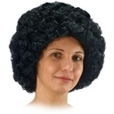 Большой ПАРИК AFRO POP, черный, кудри, черные волосы, XL