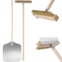 БОЛЬШАЯ ЛОПАТКА ДЛЯ ПИЦЦЫ + ЩЕТКА ДЛЯ ПИЦЦЫ