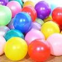 Разноцветные металлические шары 27 см, 50 штук, большой набор