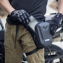 Водонепроницаемая сумка для ног мотоцикла с жестким корпусом премиум-класса, поясная сумка
