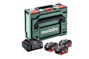 Sada akumulátorov Metabo 3x 5.5Ah LiHD + metaBOX