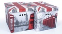 Органайзер DECORATIVE BOX ящик для одежды для гардероба 2 шт LONDON XL