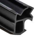 ЧЕРНЫЙ УПЛОТНИТЕЛЬ ДЛЯ МЕТАЛЛИЧЕСКИХ ДВЕРНЫХ КОРОБОК WIKĘD 5 м!