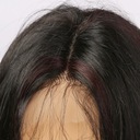 ПАРИК НАТУРАЛЬНЫЕ волосы черный коричневый КРУЖЕВНАЯ ПЕРЕДНЯЯ ЧАСТЬ