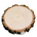 Сухой срез дерева, полированный диск, 28-33 см.