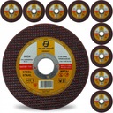 РЕЖНЫЕ ДИСКИ ПО МЕТАЛЛУ INOX, ТОНКИЕ, 125 x 0,8 мм, 10 шт.