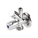 КОМБИНИРОВАННЫЙ УГЛОВОЙ КЛАПАН 1/2x3/4x3/8 PERFEXIM
