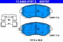 DISCOS ZAPATAS PARTE DELANTERA ATE SUBARU FORESTER 