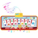 МУЗЫКАЛЬНЫЙ КОВРИК ДЛЯ ТАНЦУЮЩИХ ПИАНИНО ЖИВОТНЫХ 115 см