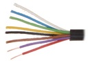 Kabel alarmowy domofonowy YTDY-8X0.5/ZEL/100 m Długość kabla 100 m