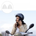 2 SZT. STYLOWE COLOR WHITE KILPOS KOTA DO HELMET MOTOCYKLOWEGO, DEKORACJA TPU  photo 8