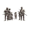 Обеспокоенная семья - набор