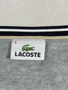 Lacoste sweterek v-neck męski logo unikat ideał L Dekolt okrągły