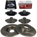 ПЕРЕДНИЕ ДИСКИ + КОЛОДКИ FIAT CINQUECENTO CC SEICENTO