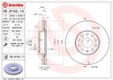 DISCOS ZAPATAS PARTE DELANTERA BREMBO SEAT ALTEA XL 