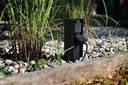Садовый столб с розетками 2x 230В антрацит IP44 DASTO 2SOC FR B Kanlux