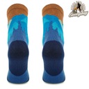 Priedušné letné termo ponožky v hornej časti 70% merino vlny 35-38 Veľkosť 35-38
