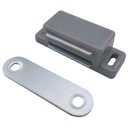 ZATRZASK MEBLOWY MAGNES ZATRZASK MAGNETYCZNY DO DRZWI MOCNY SZARY POPIEL