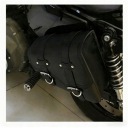 BAGS SIDE LEATHER BAG MOTORCYCLE LEATHER CASE KUFR  photo 7