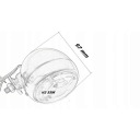 PHARES LIGHTBARY SUR PROTECTION/ARC HONDA VT1100 TOURER SC37 (17921)photo 5