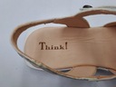 Dámske sandále THINK Štýlové| VEĽ. 39 Dĺžka vložky 25 cm