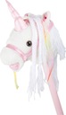 SFD KONIK NA KIJU DO GALOPOWANIA HOBBY HORSE Z DŹWIĘKIEM RŻENIE KONIA