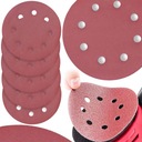 5x наждачная бумага на липучке P80 WP-I1980-RS для Worcraft CRS-S20LI 125 мм