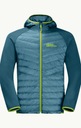 Jack Wolfskin Bluza ROUTEBURN PRO HYBRID MEN XL Kaptur z kapturem