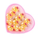 НАБОР КОЛЬЦЕВ ДЛЯ ДЕВОЧКИ «ГРИБ» РАЗНОЦВЕТНЫЕ КОЛЬЦА 12 ШТ.