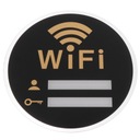 Пароль Wi-Fi, акриловая вывеска, логотип офиса