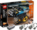 LEGO TECHNIC 42095 ZDALNA WYŚCIGÓWKA 2xDUŻY SILNIK