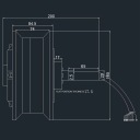ДВИГУН Z СТУПИЦІ 11 ДЮЙМИ 36 DO 96 V 500W DO 3500 W HYDROOONOWY HUB HUB W1  (17869512804) фото min 9
