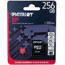 Karta 256GB microSDXC Patriot EP A1 U3 100/80MB/s EAN (GTIN) 814914024805