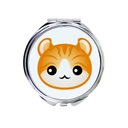 Американский керловый кот Карманное зеркальце